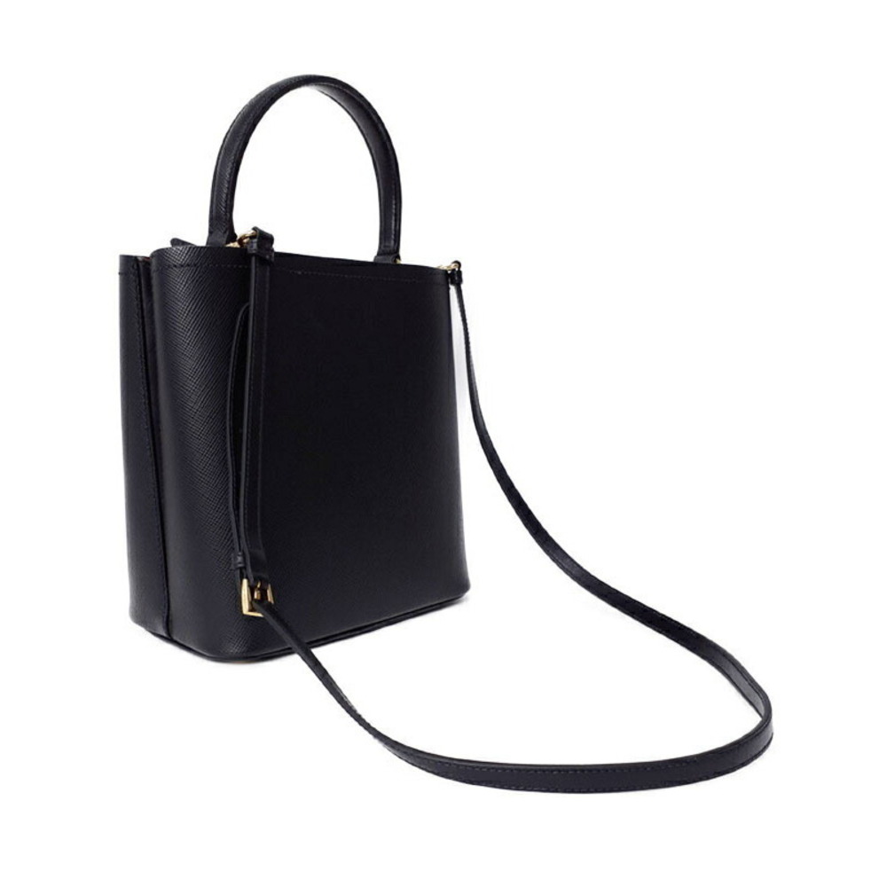 Prada Panier Saffiano leather bucket Crossobdy Shoulder bag Black - Picture 2 of 9